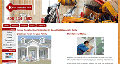 Desktop Screenshot of kruseconstructionunlimitedllc.com